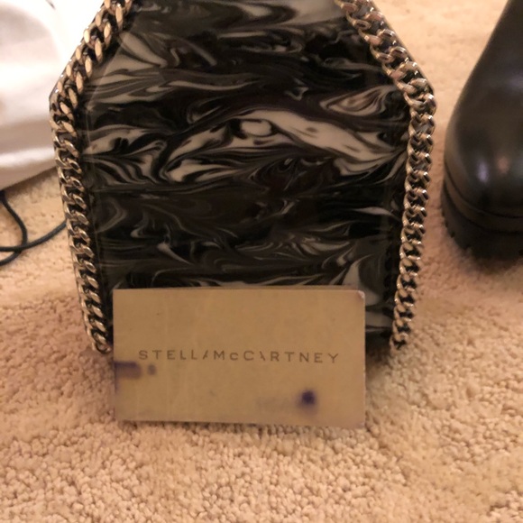 Rare New Marble Falabella Clutch Stella McCartney - Picture 7 of 8